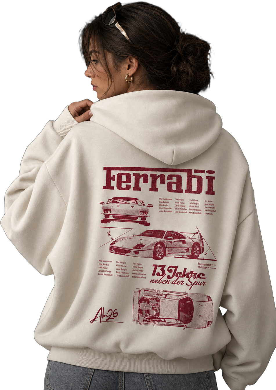 Merch oficial Diamond Cars - vista derecha